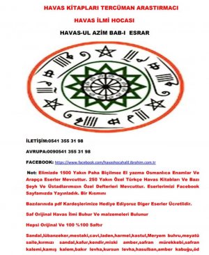 havasul esrar babi azim