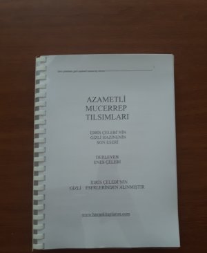 Azametli mücerrep tılsımları 