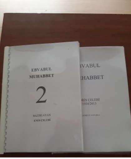 Ebvabul muhabbet 1.2. cilt  türkçe