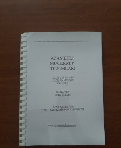 Azametli mücerrep tılsımları 