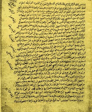 66-Bistami Abdurrahman Elbistami. arapça yazma   36