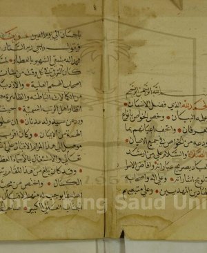 49-Elhavassul hamse Muhammed ed dımışkı arapça yazma  53 sayfa