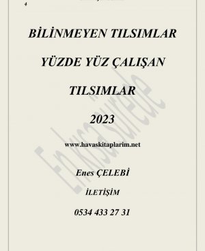 Bilinmeyen tılsımlar yeni eser 2023